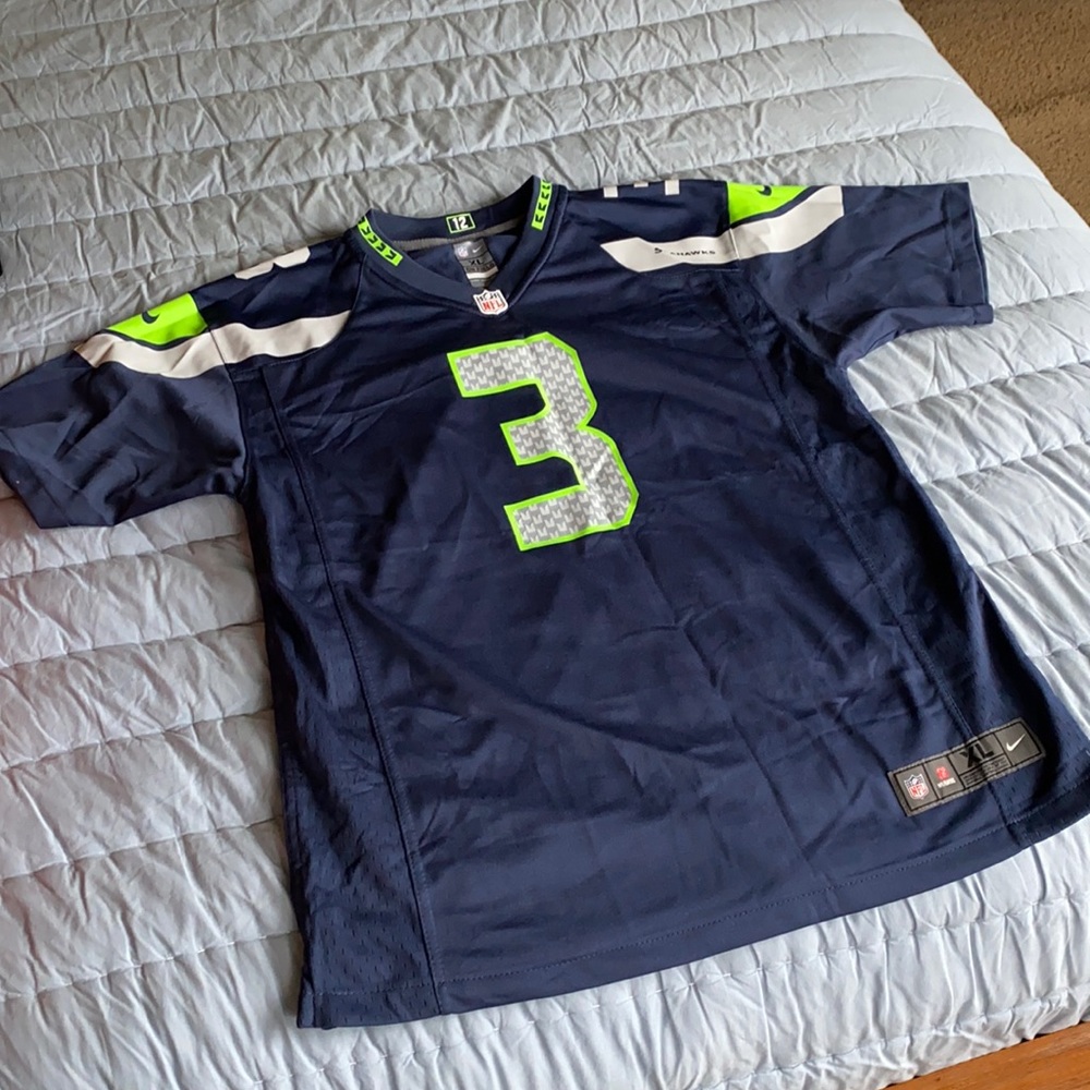 Seahawk men’s jersey XL, Navy blue